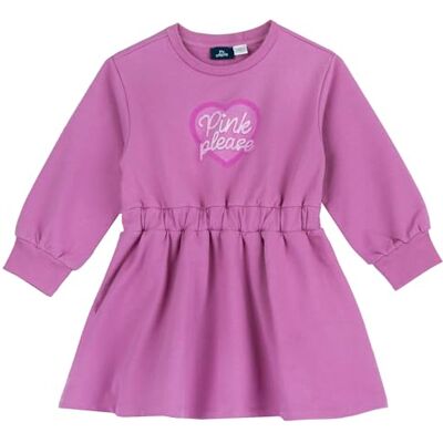 Chicco , Meisjesjurk met lange mouwen, zachte stof, machinewasbaar, kleding voor meisjes en meisjes, ontworpen in Italië, paars., 3 Jaar Chicco , Meisjesjurk met lange mouwen, zachte stof, machinewasbaar, kleding voor meisjes en meisjes, ontworpen in Italië, paars., 3 Jaar