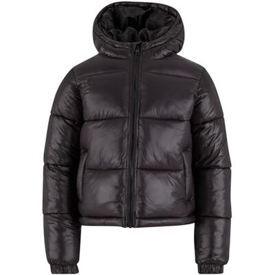 Urban Classics Jongens Uck7585-boys Shiny Puffer Jacket met capuchon Winterjassen (1 stuk) Urban Classics Jongens Uck7585-boys Shiny Puffer Jacket met capuchon Winterjassen (1 stuk)