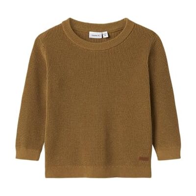 Name it Jongens Nmmkanto Ls Knit, dull gold, 104 Name it Jongens Nmmkanto Ls Knit, dull gold, 104
