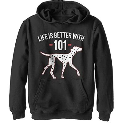 Fifth Sun Disney jongens Beter met Sweatshirt met capuchon Zwart M Fifth Sun Disney jongens Beter met Sweatshirt met capuchon Zwart M
