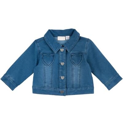 Chicco Spijkerjack baby-meisjes, Denim, 12M, Design in Italië Chicco Spijkerjack baby-meisjes, Denim, 12M, Design in Italië