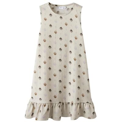 Name it Nkfhilone SL Dress, schelp, 116 cm, meisjes, Schelp, 116 cm Name it Nkfhilone SL Dress, schelp, 116 cm, meisjes, Schelp, 116 cm