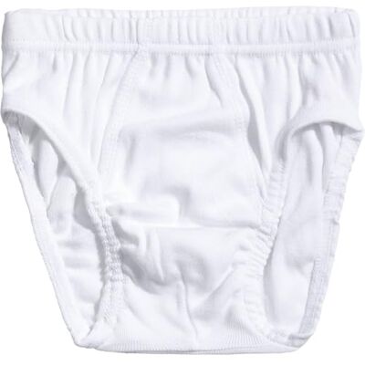 BABIDU Uniseks slip voor kinderen, Wit, 4 años BABIDU Uniseks slip voor kinderen, Wit, 4 años