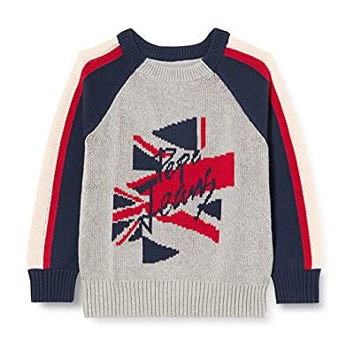 Pepe Jeans Robin Sweater voor jongens, Grijs, 6 Jaren Pepe Jeans Robin Sweater voor jongens, Grijs, 6 Jaren