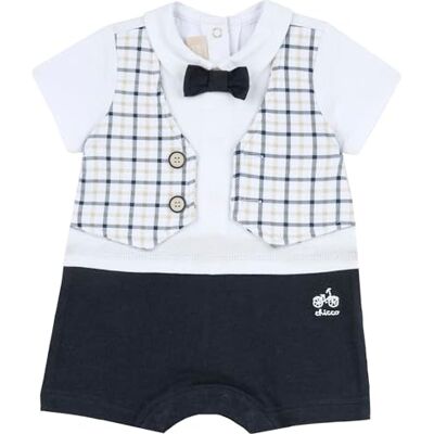 Chicco Romper (2) baby-jongens, Blauw (3), Preemie, Design in Italië Chicco Romper (2) baby-jongens, Blauw (3), Preemie, Design in Italië