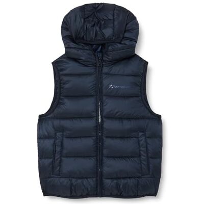 Champion Legacy Outdoor K-Light WR S-l Hooded Gevuld Vest Kinderen & Tieners, Navy Blauw, 9-10 anni Champion Legacy Outdoor K-Light WR S-l Hooded Gevuld Vest Kinderen & Tieners, Navy Blauw, 9-10 anni