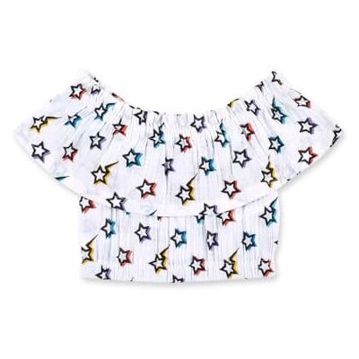 Tuc Tuc Mouwloos T-shirt voor baby's en peuters, Wit, 14 Jaren Tuc Tuc Mouwloos T-shirt voor baby's en peuters, Wit, 14 Jaren