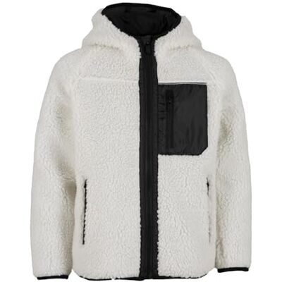 Brandit Kids Teddyfl. Jacket Hood 15Y, Farbe: white, Größe: 158/164 Brandit Kids Teddyfl. Jacket Hood 15Y, Farbe: white, Größe: 158/164