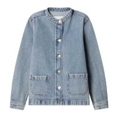 Pepe Jeans Shelly Denim Jacket Stripe meisjes Jas (1-Pack) Pepe Jeans Shelly Denim Jacket Stripe meisjes Jas (1-Pack)