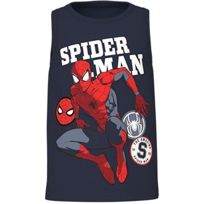 Name it Jongens Nmmovile Spiderman Tank Top Mar, Navy Blazer, Numeric_110 Name it Jongens Nmmovile Spiderman Tank Top Mar, Navy Blazer, Numeric_110