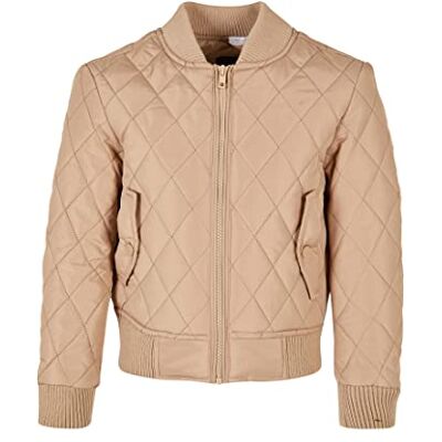 Urban Classics Girls Diamond Quilt Nylon Jacket meisjes Jas Urban Classics Girls Diamond Quilt Nylon Jacket meisjes Jas