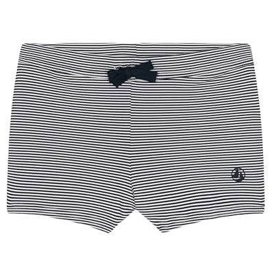 Petit Bateau Zwembroek voor jongens, Blauw/Wit, 4 Jaren Petit Bateau Zwembroek voor jongens, Blauw/Wit, 4 Jaren