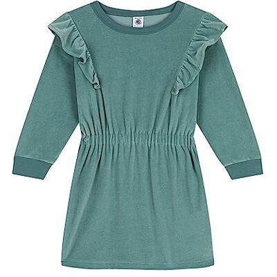 Petit Bateau Jurk ML Brut [3A meisje, Ruw, 3 jaar Petit Bateau Jurk ML Brut [3A meisje, Ruw, 3 jaar