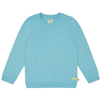 loud + proud Uniseks kindershirt met ribstructuur, GOTS-gecertificeerd, cyaan, 74-80 loud + proud Uniseks kindershirt met ribstructuur, GOTS-gecertificeerd, cyaan, 74-80
