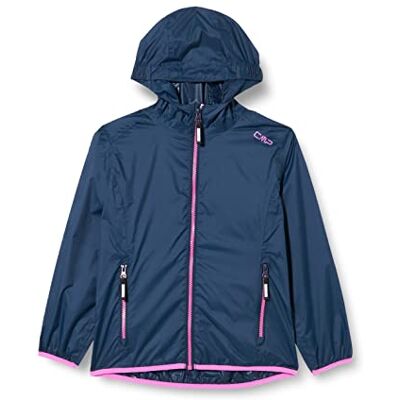 CMP Knit Tech regenjas voor kinderen met vaste capuchon, melange fleecejack, man, fire-antraciet, 46 meisjes (1 stuk) CMP Knit Tech regenjas voor kinderen met vaste capuchon, melange fleecejack, man, fire-antraciet, 46 meisjes (1 stuk)