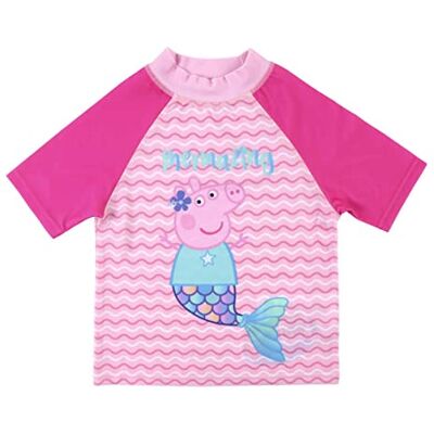 CERDÁ LIFE'S LITTLE MOMENTS Peppa Pig Meisjes Zwemkleding T-shirt Roze Maat 18 Maanden Sneldrogende Stof Peppa Pig Zeemeermin Opdruk Origineel Product Ontworpen in Spanje CERDÁ LIFE'S LITTLE MOMENTS Peppa Pig Meisjes Zwemkleding T-shirt Roze Maat 18 Maanden Sneldrogende Stof Peppa Pig Zeemeermin Opdruk Origineel Product Ontworpen in Spanje