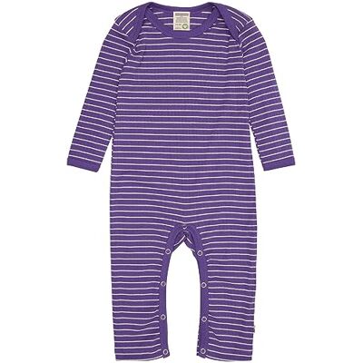 loud + proud Derby Rib, GOTS-gecertificeerde overall voor babymeisjes, paars, 86/92 cm loud + proud Derby Rib, GOTS-gecertificeerde overall voor babymeisjes, paars, 86/92 cm