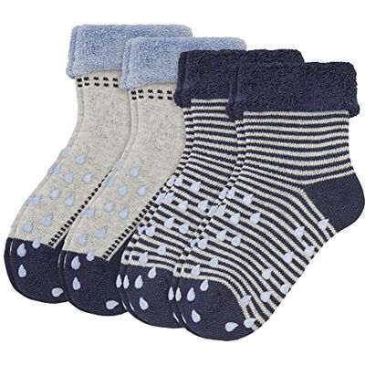 Camano Uniseks Baby Online Crawling ABS Organic Cotton 4-pack sokken, Blue Mix, One Size, Blue Mix. Camano Uniseks Baby Online Crawling ABS Organic Cotton 4-pack sokken, Blue Mix, One Size, Blue Mix.