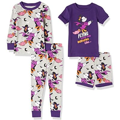 Amazon Essentials Disney Marvel Star Wars peutermeisjespyjamaset (eerder gespot zebra), Minnie/Halloween, 3T Amazon Essentials Disney Marvel Star Wars peutermeisjespyjamaset (eerder gespot zebra), Minnie/Halloween, 3T