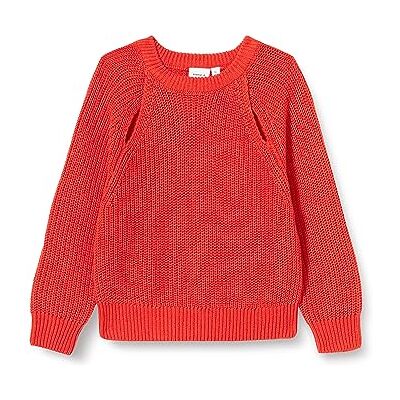 Name it NKFNIHOLE LS Short Knit, cherry tomato, 122/128 cm Name it NKFNIHOLE LS Short Knit, cherry tomato, 122/128 cm