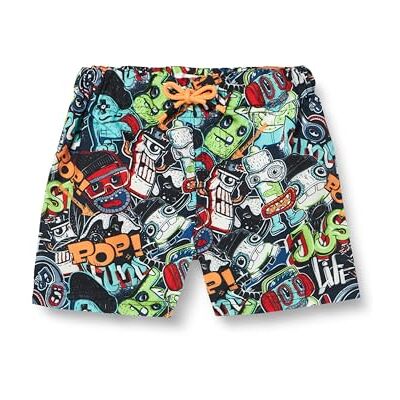 Name it Nmmzatoon Zwemshort, Pool Blue/Aop: cartoon, 80 cm Name it Nmmzatoon Zwemshort, Pool Blue/Aop: cartoon, 80 cm