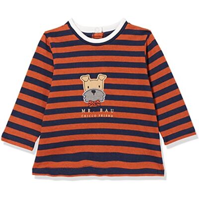 Chicco T-shirt met lange mouwen, meerkleurig, normale kinderen en jongeren Chicco T-shirt met lange mouwen, meerkleurig, normale kinderen en jongeren