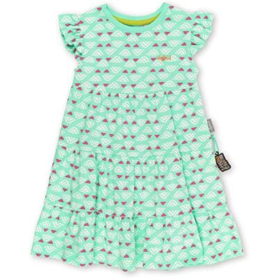 Sigikid Meisjesjurk, kinderjurk, groen/patroon, 98 cm Sigikid Meisjesjurk, kinderjurk, groen/patroon, 98 cm