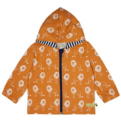 loud + proud Unisex Kids Outdoor, GOTS gecertificeerd jack, Carrot 62/68, karrood, 62/68 cm loud + proud Unisex Kids Outdoor, GOTS gecertificeerd jack, Carrot 62/68, karrood, 62/68 cm