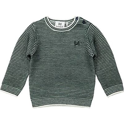 Koko Noko Jongens sweater, groen, 0 maanden Koko Noko Jongens sweater, groen, 0 maanden
