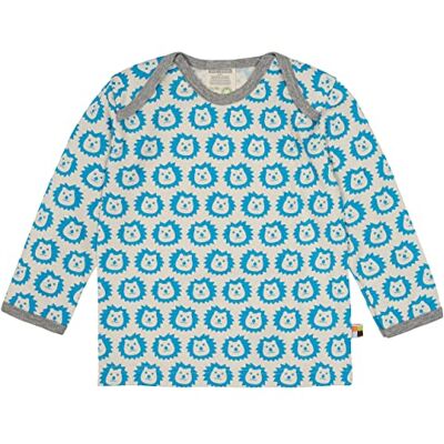 loud + proud Uniseks kindershirt met lange mouwen, GOTS-gecertificeerd, Made in Germany, aqua, 74-80 loud + proud Uniseks kindershirt met lange mouwen, GOTS-gecertificeerd, Made in Germany, aqua, 74-80