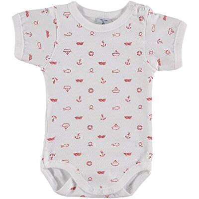BABIDU 1035 uniseks ondergoedset voor baby's rood 68 BABIDU 1035 uniseks ondergoedset voor baby's rood 68