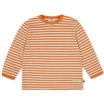 loud + proud Unisex kinderstrepen, GOTS-gecertificeerd shirt, Carrood, 62/68, karrood, 62/68 cm loud + proud Unisex kinderstrepen, GOTS-gecertificeerd shirt, Carrood, 62/68, karrood, 62/68 cm