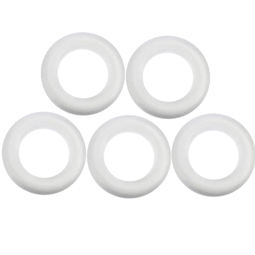 Liummrcy Craft Foam Krans DIY Foam Slingers Ring voor Kunst Ambachten Bloemen Bruiloft Home Decoraties 5 Packs Craft Foam Krans, Polystyreen Foam Ring, Foam Slingers, DIY Foam Rings, Kerst Decor