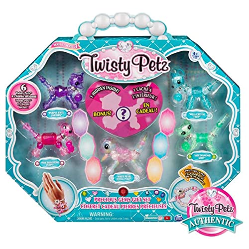 Twisty Petz Serie 3, Juwelen Set van 6 Pack, 2 in 1 armband cadeauset, voor kinderen vanaf 4 jaar om te verzamelen