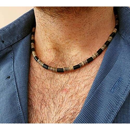 Bysonglezai Ketting Mannen Trui Ketting Vrouwen Lange Kettingen Gift Afrikaanse Ketting Kralen Ketting Ketting Ketting Heren Ketting