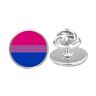 Gxoloa Biseksuele Pride Broche, Biseksuele Pin, Biseksuele Sieraden, Biseksuele Gifts, Biseksuele Pride Vlag, Bi Pride Roze Paars Blauwe Pin Met Vlag, N185