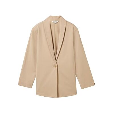 TOM TAILOR Damesblazer, 11485 Sandy Beige, S TOM TAILOR Damesblazer, 11485 Sandy Beige, S