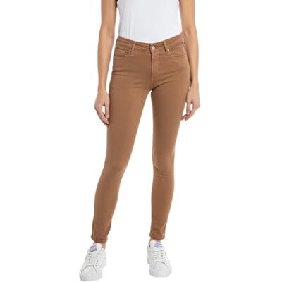 Replay dames Jeans Luzie Hyperflex Colour Xlite Replay dames Jeans Luzie Hyperflex Colour Xlite