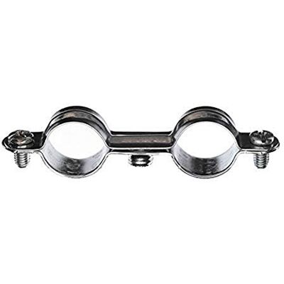 RAM CHEVILLES ET FIXATIONS Ram halsketting, dubbel metaal, staal, 10 mm, zilverkleurig, 100 stuks RAM CHEVILLES ET FIXATIONS Ram halsketting, dubbel metaal, staal, 10 mm, zilverkleurig, 100 stuks