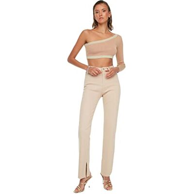 Trendyol dames Jeans Vrouw Hoge Taille Flare Jeans Trendyol dames Jeans Vrouw Hoge Taille Flare Jeans