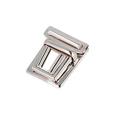 VELOX Tupi-broche, rechthoekig, nikkelstaal, 31 x 27 mm, ideaal accessoire voor eindeloze sluitingstoepassingen voor tassen, rugzakken, portemonnees en eindeloos meer. VELOX Tupi-broche, rechthoekig, nikkelstaal, 31 x 27 mm, ideaal accessoire voor eindeloze sluitingstoepassingen voor tassen, rugzakken, portemonnees en eindeloos meer.