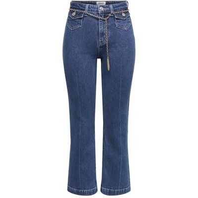 ONLY dames Onlemily Hw Crop Flare Belt Dnm Mae Onlemily Hw Crop Flare Belt Dnm Mae ONLY dames Onlemily Hw Crop Flare Belt Dnm Mae Onlemily Hw Crop Flare Belt Dnm Mae
