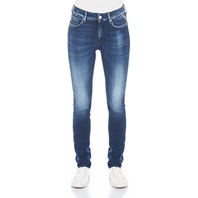 Replay dames Jeans Whw689 Luzien Hyperflex White Shades Replay dames Jeans Whw689 Luzien Hyperflex White Shades