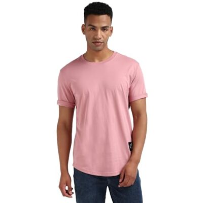 Calvin Badge Turn Up Mouw J30j323482 heren S/S Gebreide Tops Calvin Badge Turn Up Mouw J30j323482 heren S/S Gebreide Tops