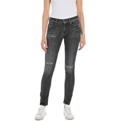 Replay dames Jeans New Luz Broken Edge Replay dames Jeans New Luz Broken Edge