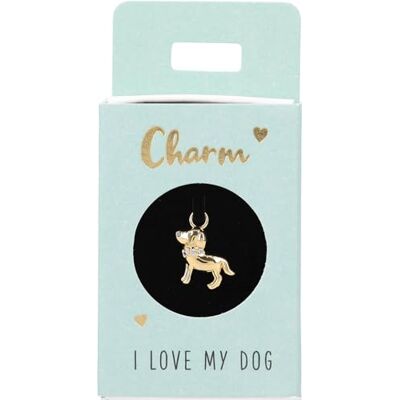 Depesche 11834-049 Bedel hond, vergulde hanger voor kettingen, armbanden en oorbellen, ideaal als klein geschenk Depesche 11834-049 Bedel hond, vergulde hanger voor kettingen, armbanden en oorbellen, ideaal als klein geschenk