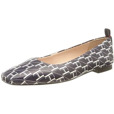 HUGO dames lola ballerina-mBalletschoen HUGO dames lola ballerina-mBalletschoen