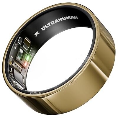 ULTRAHUMAN Ring Air Advanced Sleep-Tracking Wearable, HRV, hartslag- en temperatuurbewaking, track workout, beweging & herstel, waterbestendig tot 100 m ULTRAHUMAN Ring Air Advanced Sleep-Tracking Wearable, HRV, hartslag- en temperatuurbewaking, track workout, beweging & herstel, waterbestendig tot 100 m