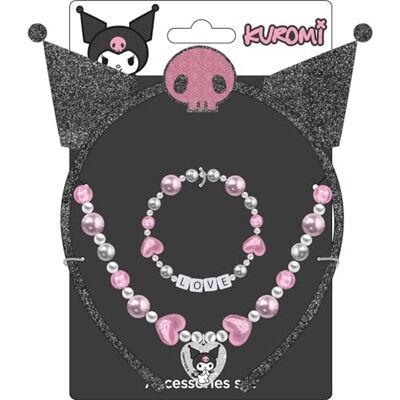 CERDÁ LIFE'S LITTLE MOMENTS Hello Kitty Sieradenset met hoofdband, halsketting en armband met parels in roze en pareltinten, officiële kinderaccessoires voor meisjes vanaf 3 jaar met Kawaii-design en geschenkverpakking CERDÁ LIFE'S LITTLE MOMENTS Hello Kitty Sieradenset met hoofdband, halsketting en armband met parels in roze en pareltinten, officiële kinderaccessoires voor meisjes vanaf 3 jaar met Kawaii-design en geschenkverpakking