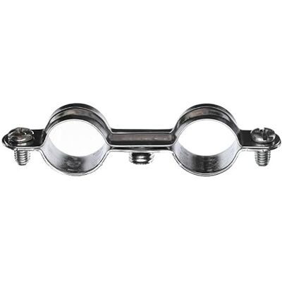 RAM CHEVILLES ET FIXATIONS Ram dubbele halsketting, metaal, staal, 14 mm, zilverkleurig, 100 stuks RAM CHEVILLES ET FIXATIONS Ram dubbele halsketting, metaal, staal, 14 mm, zilverkleurig, 100 stuks